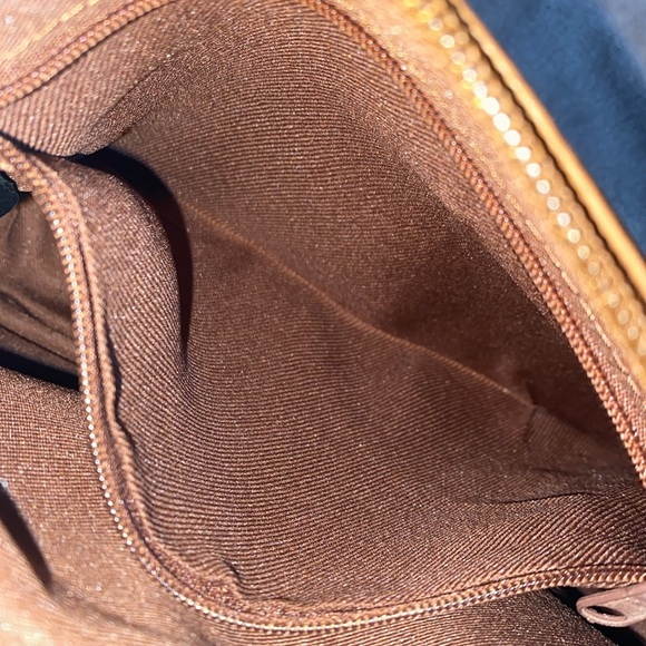 🆕 Fossil Brown Leather crossbody Messenger Bag and wallet Y2K - Picture 7 of 16